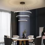 Round Pendant Light Brightness Adjustable 10%-100% 3000K (3Pack)