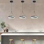 Round Pendant Light Brightness Adjustable 10%-100% 3000K (3Pack)