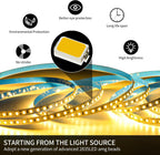 Round Pendant Light Brightness Adjustable 10%-100% 3000K (3Pack)