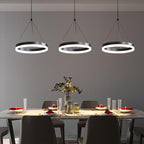 Round Pendant Light Brightness Adjustable 10%-100% 3000K (3Pack)