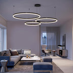 Round Pendant Light Brightness Adjustable 10%-100% 3000K (3Pack)