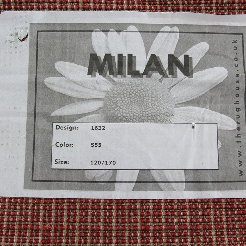 Milan Terracotta Off Boho Aztec Tribal Living Room