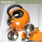 Milestone Camping 2L Whistling Kettle