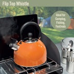 Milestone Camping 2L Whistling Kettle