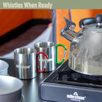 Milestone Camping 2L Whistling Kettle