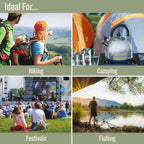 Milestone Camping 2L Whistling Kettle
