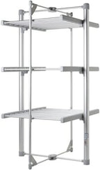 Mini 3-Tier Heated Clothes Airer Foldable Shelves Dry