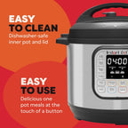 Mini 3L Electric Pressure Cooker. 7-In-1: Cooker Slow
