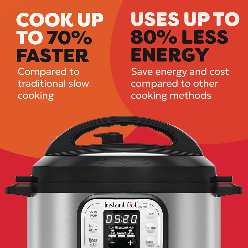 Mini 3L Electric Pressure Cooker. 7-In-1: Cooker Slow