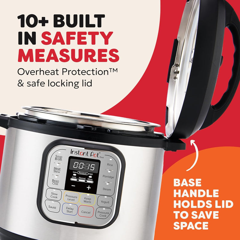 Mini 3L Electric Pressure Cooker. 7-In-1: Cooker Slow