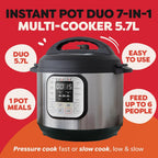 Mini 3L Electric Pressure Cooker. 7-In-1: Cooker Slow