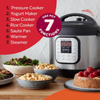 Mini 3L Electric Pressure Cooker. 7-In-1: Cooker Slow