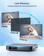 Mini Dvd Player HDMI 1080p HD Compact