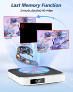 Mini Dvd Player HDMI 1080p HD Compact