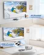 Mini Dvd Player HDMI 1080p HD Compact