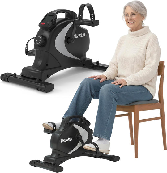 Mini Exercise Bike Foot Pedal Exerciser Under Desk