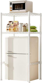 Mini Fridge Shelf Height Adjustable Storage Rack Metal