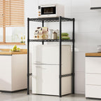 Mini Fridge Shelf Height Adjustable Storage Rack Metal