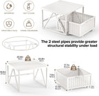Mini Fridge Stand with Storage