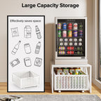 Mini Fridge Stand with Storage