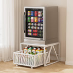 Mini Fridge Stand with Storage