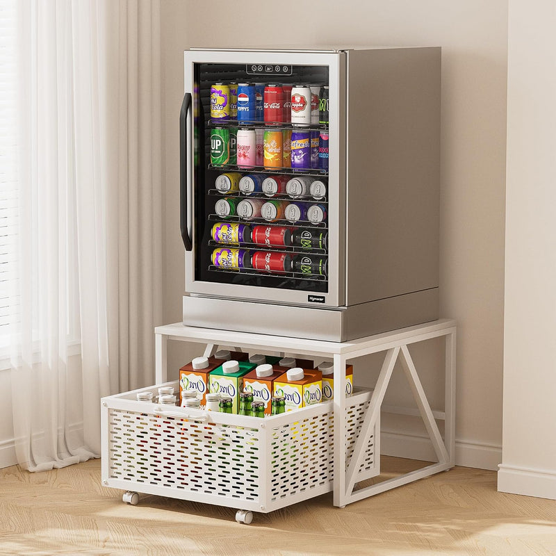 Mini Fridge Stand with Storage