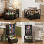 Mini Fridge Stand with Storage
