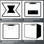 Mini Light Box Photography Portable Folding Photo