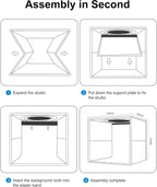 Mini Light Box Photography Portable Folding Photo