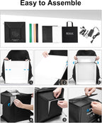 Mini Light Box Photography Portable Folding Photo
