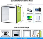 Mini Light Box Photography Portable Folding Photo