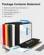 Mini Light Box Photography Portable Folding Photo