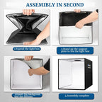 Mini Light Box Photography Portable Folding Photo