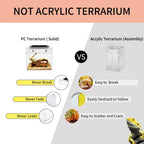 Mini Reptile Tank PC 8" X 8"x 7"