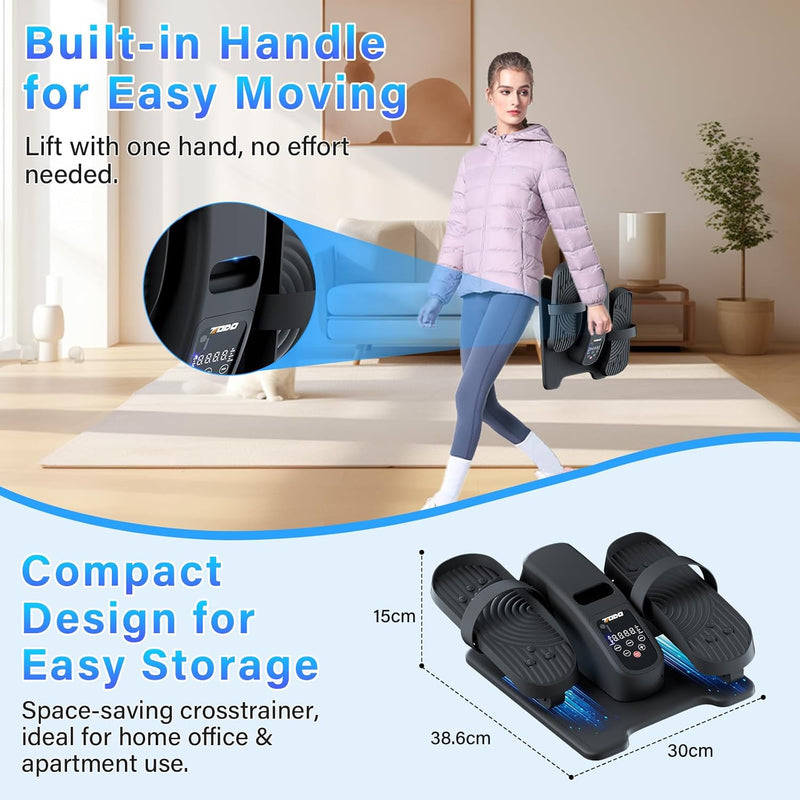 Mini Under Desk Elliptical Machine Pedal Exerciser