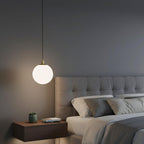 Minimalist 3-Light Cluster Pendant Finish Glass Ball Shades