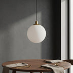 Minimalist 3-Light Cluster Pendant Finish Glass Ball Shades