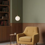 Minimalist 3-Light Cluster Pendant Finish Glass Ball Shades