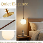 Minimalist 3-Light Cluster Pendant Finish Glass Ball Shades