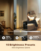 Minimalist Corner Floor Lamp 2700K-6500K Dimmable LED Night