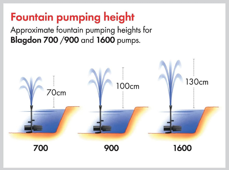 Minipond Pump in Pond with the Maximum Volume
