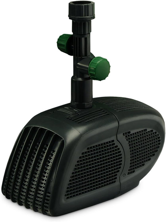 Minipond Pump in Pond with the Maximum Volume