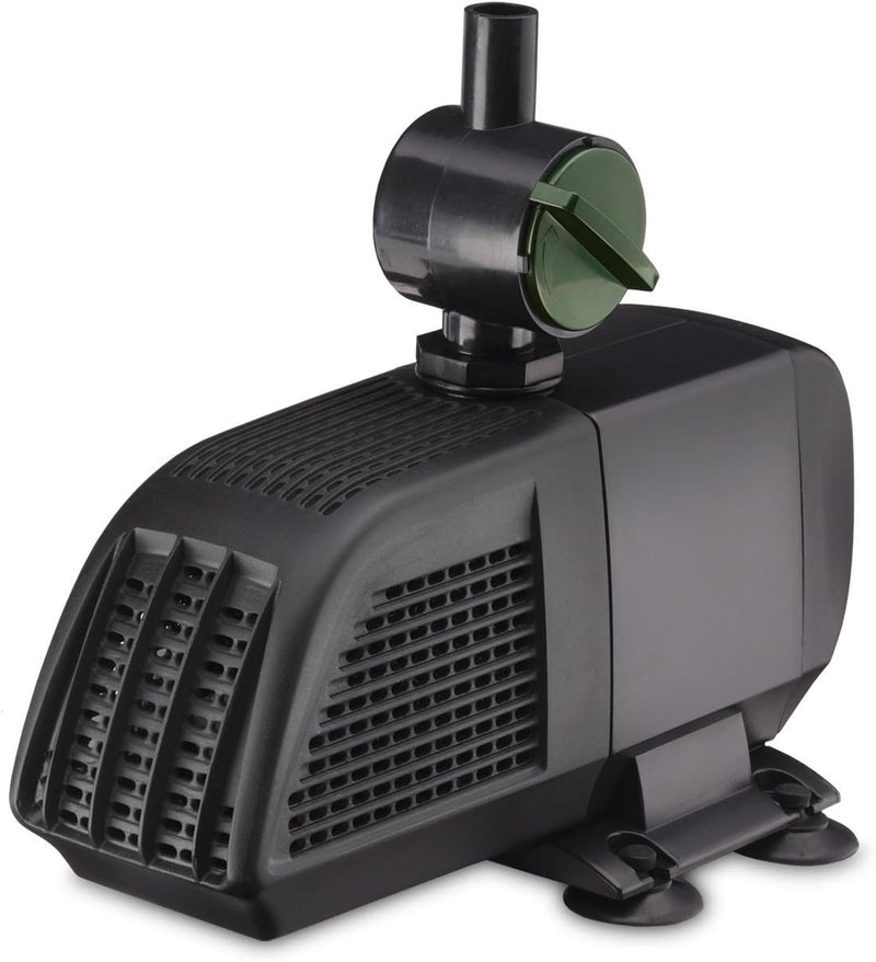 Minipond Pump in Pond with the Maximum Volume