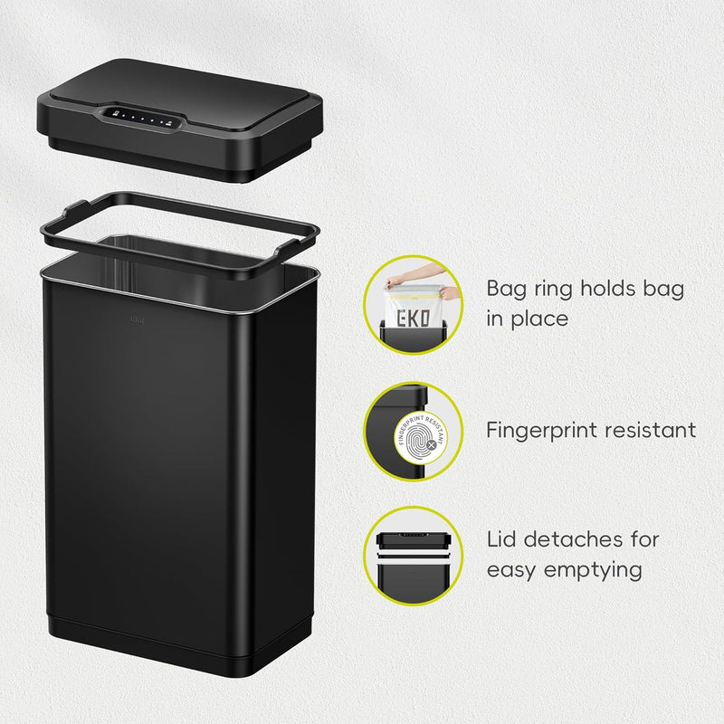 Mirage X 80L Motion Sensor Bin Large Automatic