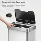 Mirage X 80L Motion Sensor Bin Large Automatic