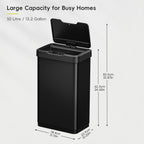 Mirage X 80L Motion Sensor Bin Large Automatic