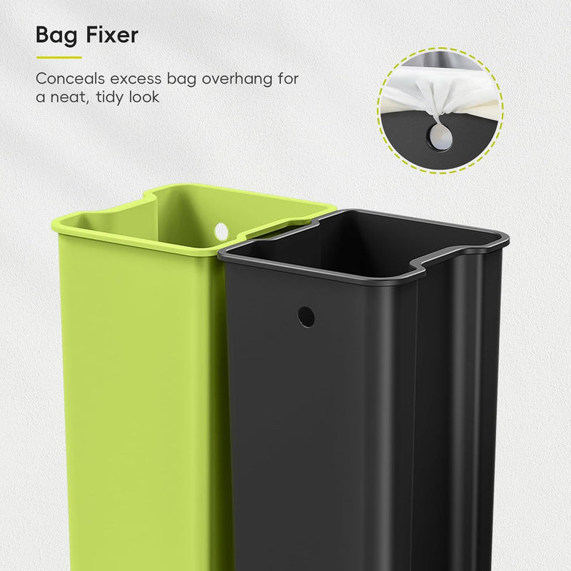 Mirage X 40L Automatic Sensor Kitchen Bin Double