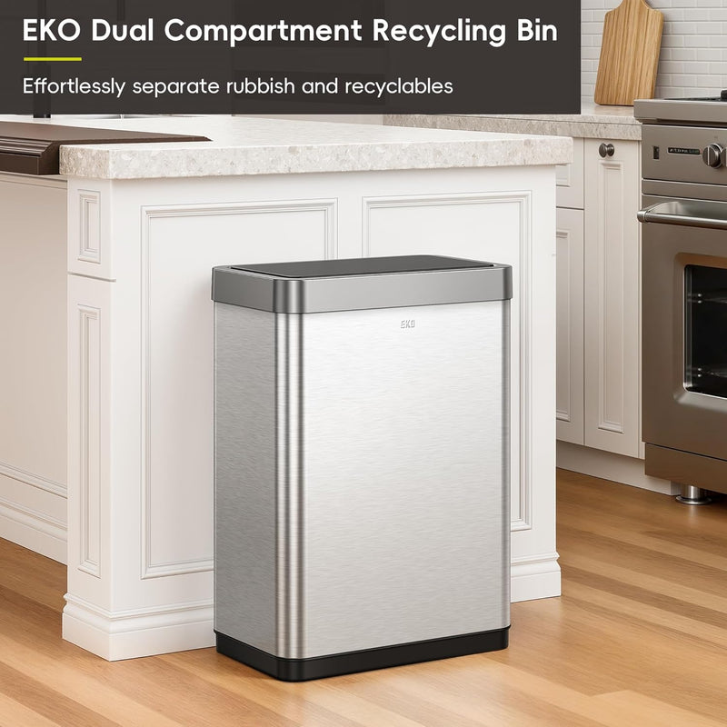Mirage X 40L Automatic Sensor Kitchen Bin Double