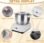 Mixer 7L Stainless Steel with Thermostatic Fermentation Timing