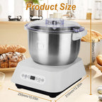Mixer 7L Stainless Steel with Thermostatic Fermentation Timing